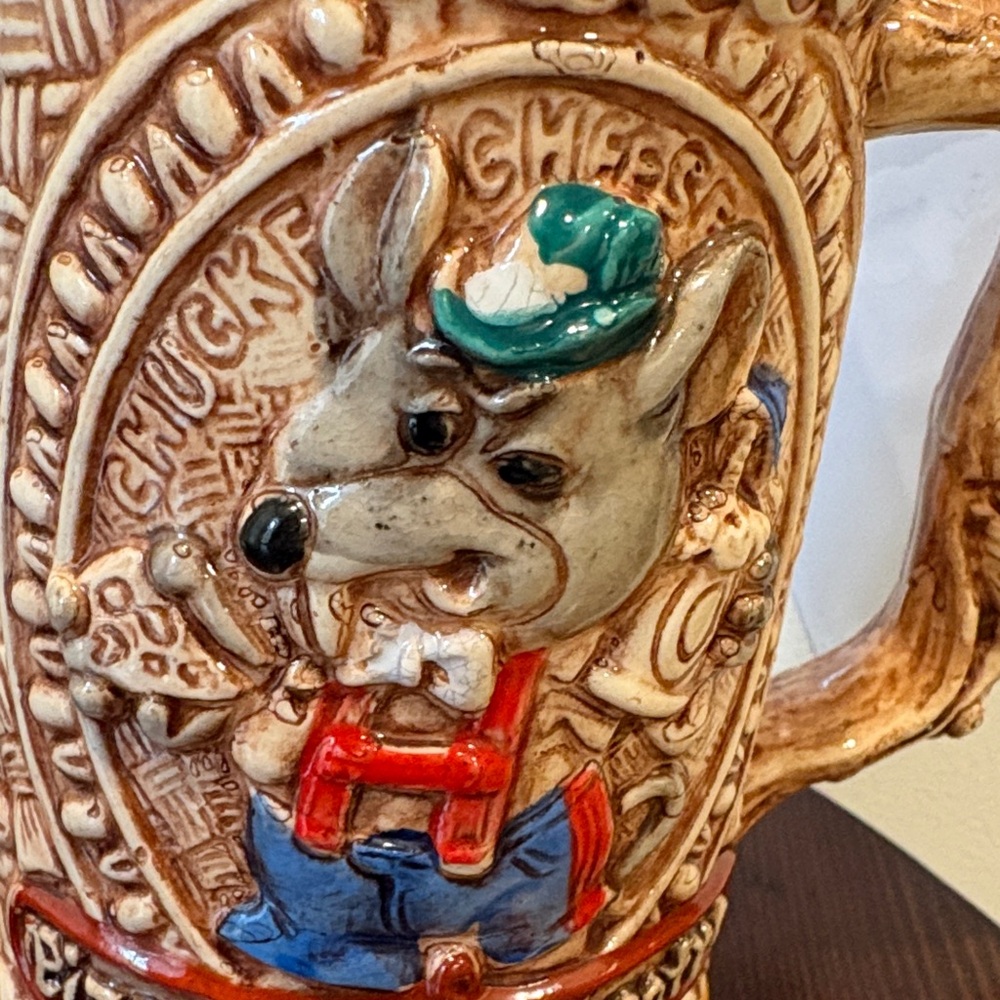 Pizza Time Theater Chuck E. Cheese Theatre Vintage Prize 70s 80s Mug Cup Showbiz